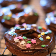 gluten free baked chocolate donuts