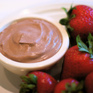 nutella yogurt fruit dip