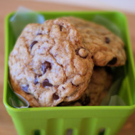 gluten free, dairy free chocolate chip cookies