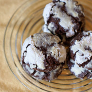 gluten free vegan chocolate crinkles