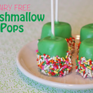 guest post…dairy free marshmallow pops