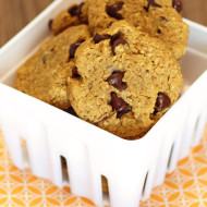 gluten free vegan pumpkin chocolate chip cookies