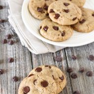 the perfect gluten free vegan chocolate chip cookie