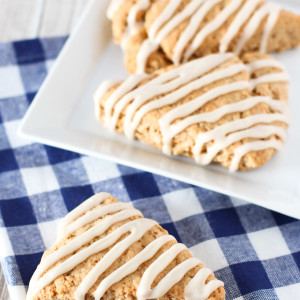 Gluten Free Vegan Maple Oat Scones from sarahbakesgfree.com