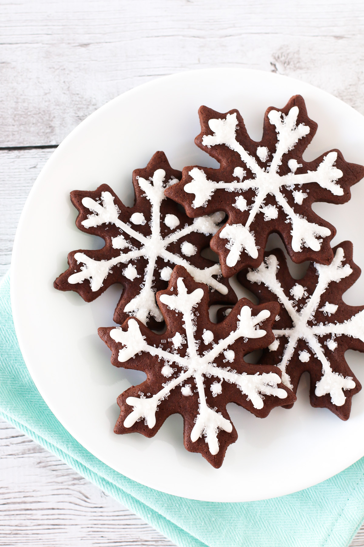 Festive Fudge Snowflakes - With Pro Tips - That Skinny Chick Can Bake