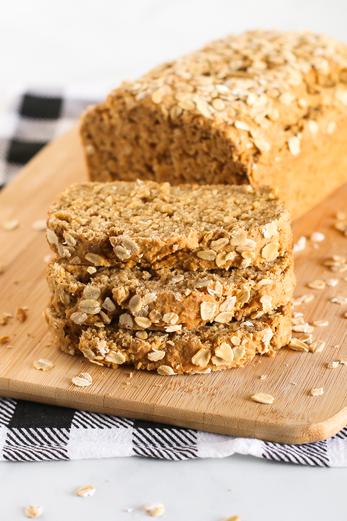 gluten free vegan oatmeal quick bread - Sarah Bakes Gluten Free